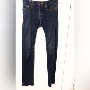 Saint Laurent Paris D01 blue denim jeans